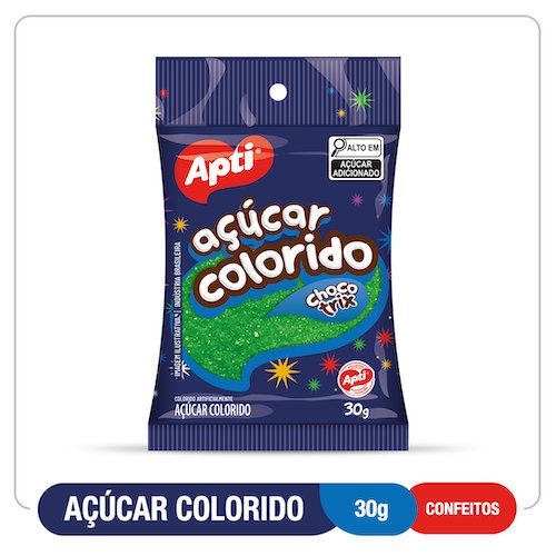 Green Colored Sugar